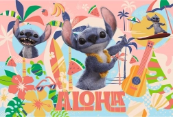 Puzzle 100 – STITCH E AMICI IN AZIONE di DISNEY Trefl