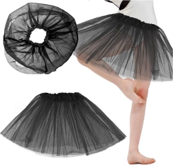 Gonna tutu in tulle per bambini – nero