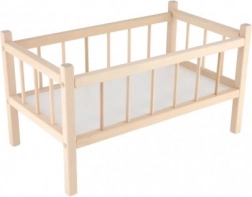 Lettino in legno per bambole