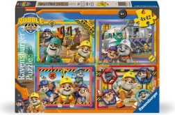 Puzzle Ravensburger Rubble e la sua squadra 4×42 pezzi