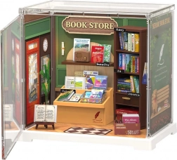 RobTime 3D puzzle in legno miniatura casetta libreria