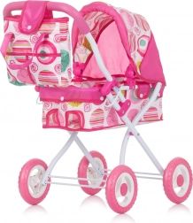 Carrozzina per bambole Chipolino Emily, multicolore