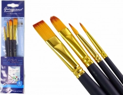 Set di pennelli per artisti 4 forme