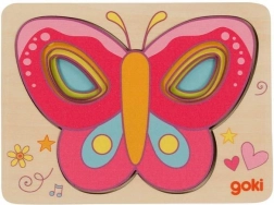 Puzzle a strati Farfalle