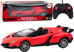 Divertimento sportivo con auto RC 1:16, rosso