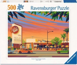 Puzzle Ravensburger ristorante americano 500 pezzi