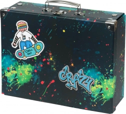 Valigetta scolastica pieghevole Baagl Chill con ferramenta