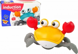 Granchio interattivo mobile con melodie arancione