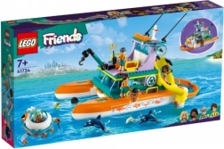 lego friends motoscafo di salvataggio marino