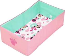Vaschetta da viaggio pieghevole Bright Starts Minnie Mouse TuckAway per bambini dai 12 mesi
