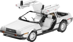 Modello 3D in metallo DeLorean