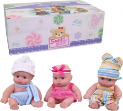 Bambola con vestito 17 cm