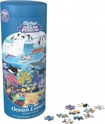 Puzzle rotondo per amanti degli oceani 1000 pezzi RIDLEY'S GAMES