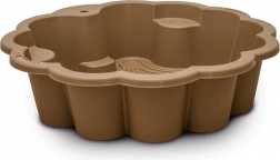 DOLONI sabbiera a forma di fiore EKO marrone