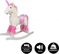 Unicorno a dondolo in peluche 71 cm con suoni e movimento – Unicorno