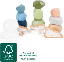 Pietre di equilibrio in legno Arctic