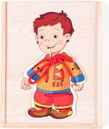 Gioco di infilare vestiti David