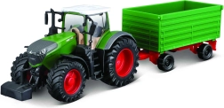 trattore con rimorchio Fendt 1050 Bburago Farm 10 cm