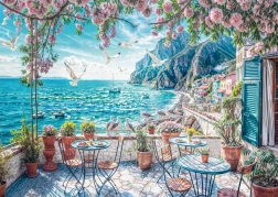 Puzzle terrazza con vista mare 1000 pezzi SCHMIDT