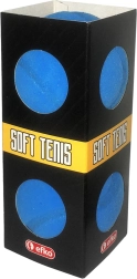 EFKO palline in schiuma per soft tennis blu 6,5 cm - 2 pezzi