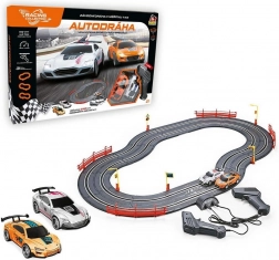 Pista elettrica 240 cm con alimentazione USB – Racing Collection