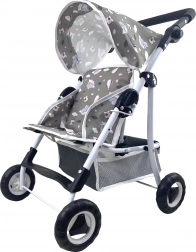 Passeggino sportivo per bambole 43 × 34 × 64 cm