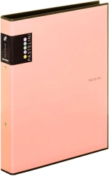 Raccoglitore A4 PASTELINI albicocca, laminato, a 2 anelli
