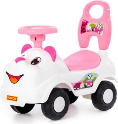 Monopattino senza pedali Orso polare rosa