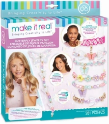 Set di creazione di gioielli con farfalle per bambini creativi