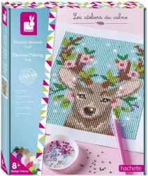 Pittura con diamanti – cervo