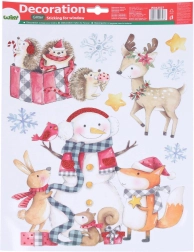 Decorazione natalizia per finestre 41 × 29 cm