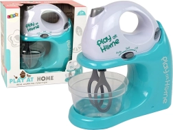 Mixer giocattolo per bambini con ciotola blu