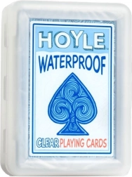 Carte da gioco Hoyle impermeabili Clear