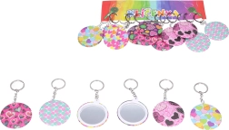 Portachiavi con specchietto – mix di colori