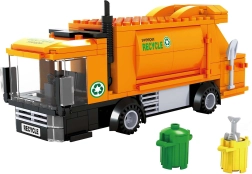 Set di costruzione compatibile BLOXO netturbini 209 pezzi