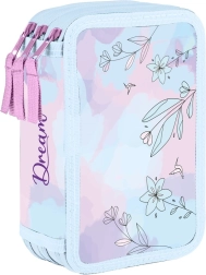 Astuccio scolastico a tre livelli Colibrì