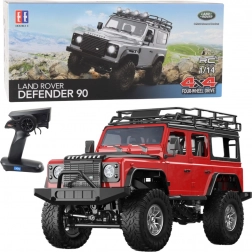auto fuoristrada RC LAND ROVER DEFENDER 90 1:14 rosso