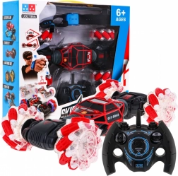 Veicolo acrobatico per bambini 6+ Controllo manuale o radiocomando Modello 1:16 + suoni Luci