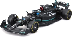 kit di montaggio modello mercedes-amg f1 w14 e 1:24 di bburago