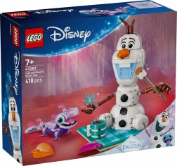 lego disney frozen picnic di olaf e bruni 43287