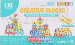 Set di costruzione in plastica avvitabile 202 pezzi