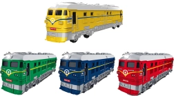 Treno con effetti e inerzia