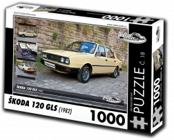 Puzzle RETRO-AUTA Škoda 120 GLS 1000 pezzi