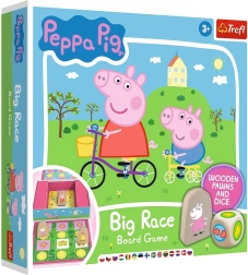 Gioco da tavolo Big Race Peppa Pig di Trefl