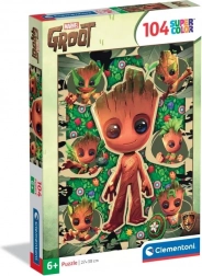 Puzzle Clementoni Super Color 104 pezzi – MARVEL Groot