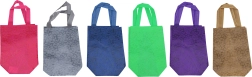 Borsa regalo S 27x29x12 cm assortita per tutto l’anno - tessuto non tessuto