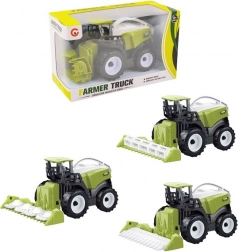 Mietitrebbia e trattore con attrezzi – giocattolo per bambini