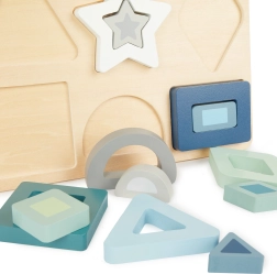 Puzzle a incastro in legno – forme Bieco