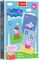Gioco di carte Tris/Black Peter PEPPA PIG di Trefl