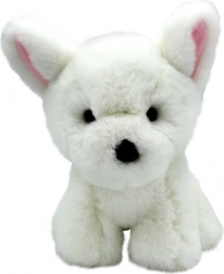 Cagnolino bianco di peluche 27 cm